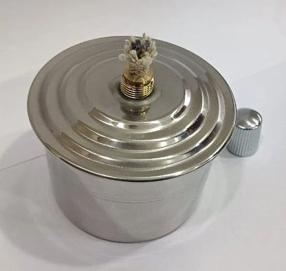 Spirit Lamp S.S. Brand Om Labs Stainless Steel 100 ml | Pack Of 2