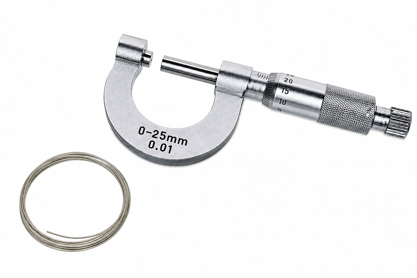 To measure the diameter of a given wire and thickness of a given sheet using screw gauge. (Economical)