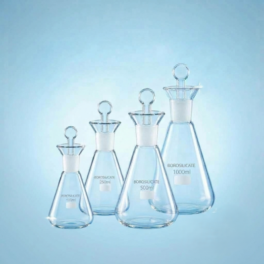 Flask Iodine Set Borosilicate Glass  | Laboratory Glassware