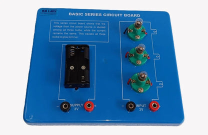 Basic Series Circuit on Board Model