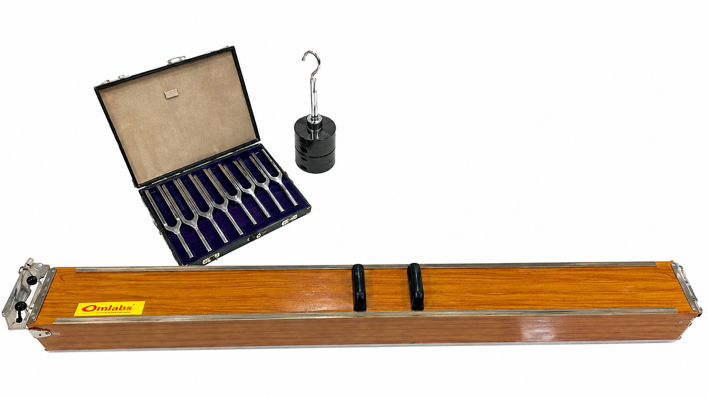TO STUDY THE RELATION BETWEEN FREQUENCY AND LENGTH OF A GIVEN WIRE UNDER CONSTANT TENSION USING SONOMETER.