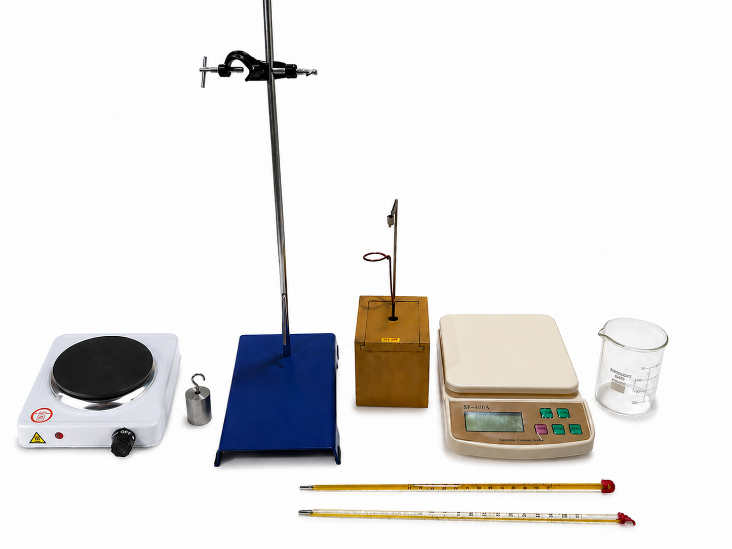 TO DETERMINE THE SPECIFIC HEAT CAPACITY OF A GIVEN SOLID BY METHOD OF MIXTURE.