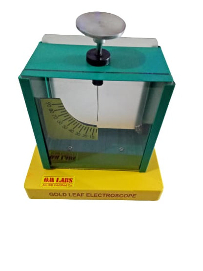 Gold Leaf Electroscope (Metal Body)